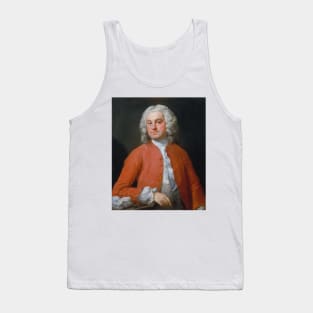 Portrait of a Man by William Hogarth Tank Top